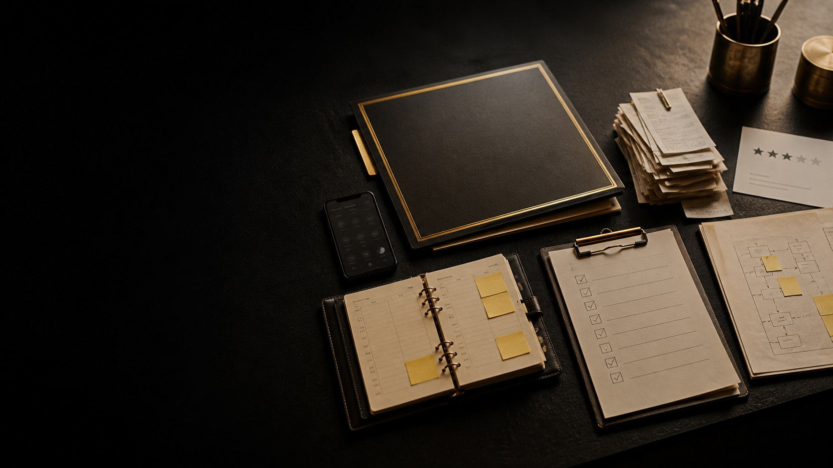 Business evidence arranged around one clear priority