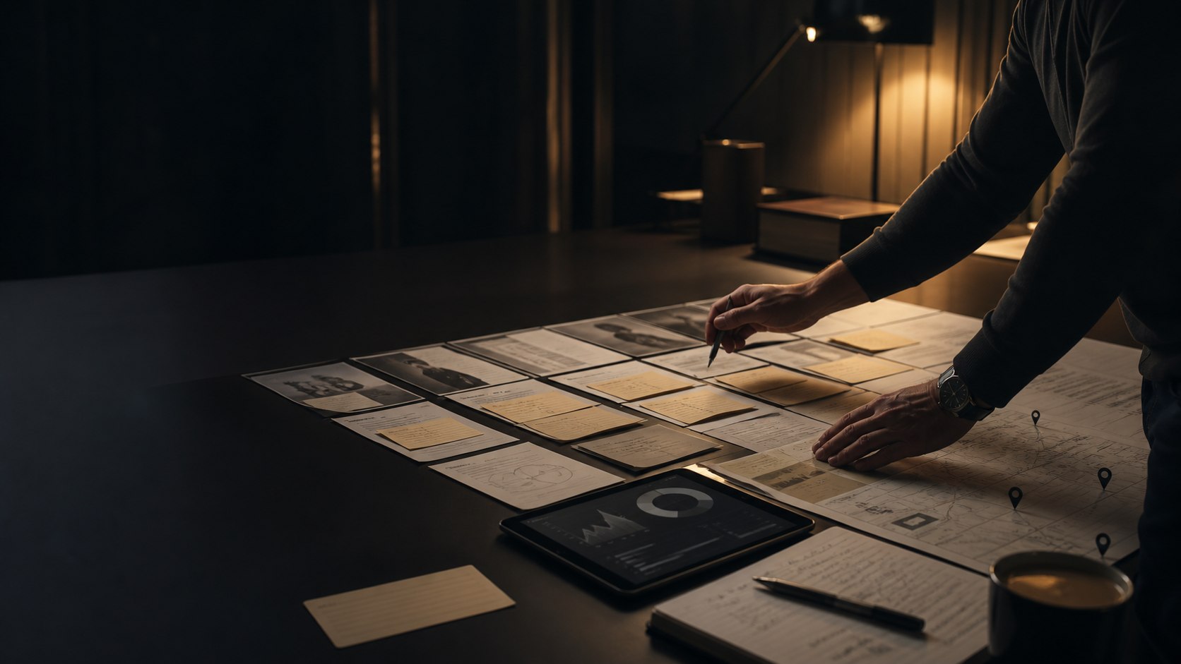 An operator reviewing business evidence before choosing a priority